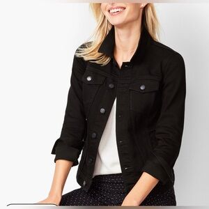 TALBOTS CLASSIC JEAN JACKET Fits size S